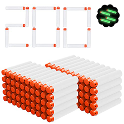 200 pezzi di freccette per nerf, confezione di ricarica freccette per accessori nerf pistole giocattolo, bianco precio