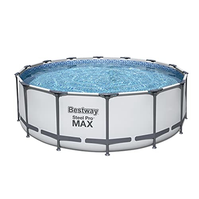 Bestway 5616E Piscina fuori terra solo struttura rotonda Steel Pro MAX™ da 427x122 cm