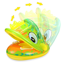 Sunshine smile Salvagente gonfiabile per bambini, con protezione solare, galleggiante per bambini, gonfiabile, per il nuoto, per bambini características