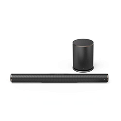 Hama | Smart TV soundbar e subwoofer con integrazione Amazon Alexa (suono Dolby 2.1, Bluetooth/USB/WLAN, sistema audio wireless SIRIUM4000ABT) Nero en oferta