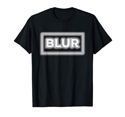 Blur in Blurry Font - Cool Hard to Read / Unclear / Hazzy Maglietta