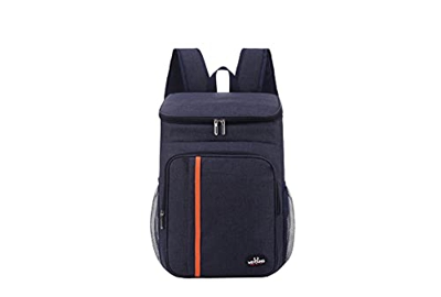 Zaino di raffreddamento da 23 litri, zaino isolante, borsa isolante LCKARY, borsa isolante impermeabile per esterni (mare blu)