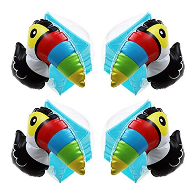 Wenlia Braccioli di Sicurezza per bambini, Unicorn Arm Bands, Braccioli Deluxe Fenicotteri Bracciali Gonfiabili, Manica Gonfiabile di Sicurezza Pratic