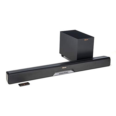 Klipsch 1063246 Soundbar con Subwoofer, Nero