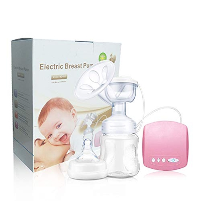 Tiralatte elettrico, ricaricabile USB portatile, tiralatte, tiralatte portatile, a basso rumore, non tossico, con massaggio Momcozy e funzione di memo