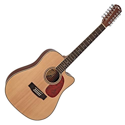 Dreadnought 12 corde chitarra acustica di Gear4music