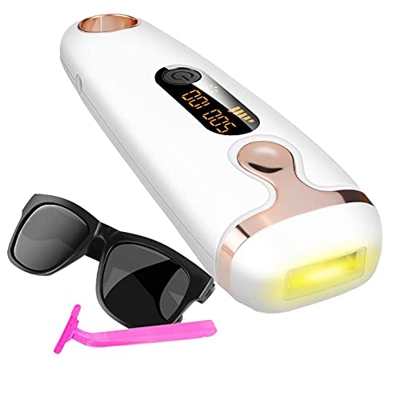 Domilay 990000 flash IPL olografico, strumento per la rimozione dei capelli, senza dolore, epilatore permanente e luce dritta