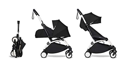 Babyzen YYO² - Set completo di passeggino, 0 + e 6 + telaio bianco
