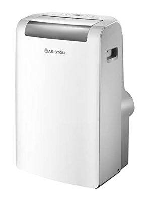 Ariston Mobis Plus 10.000 Btu, Climatizzatore Portatile, Classe A+, Bianco