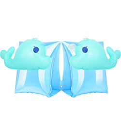 MoKo Salvagente per Bambini, 2 Braccioli Gallegianti ed Gonfiabili in PVC Ultra Resistente con Valvola Gonfiabile, Accessori Salvagente per Nuoto, Pus precio
