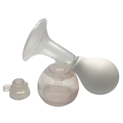 Tiralatte compatto 2 in 1 + biberon in silicone da 90 ml e tappo di tenuta igienico per l'allattamento e l'espressione del latte precio