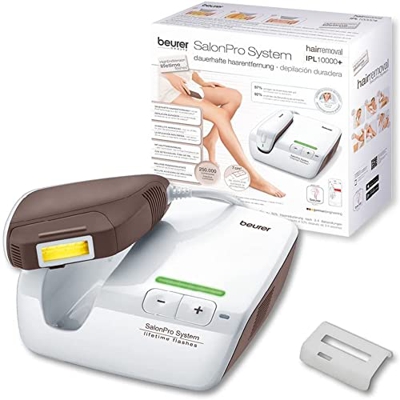 Beurer IPL 10000 SalonPro System Lifetime Flashes - Apparecchio Professionale per Epilazione Permanente