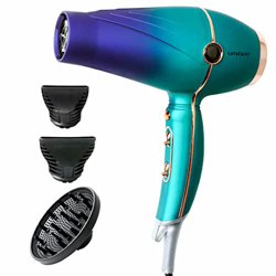 Umitive Asciugacapelli Professionale Ionico 2300W, AC Motor Phon con 1 Diffusore e 2 Concentratore, Tecnologia Ceramica, 2 Velocità e 3 Impostazioni d características
