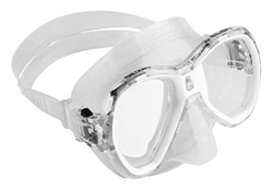 SEAC Elba MD, Maschera Subacquea con Viso Piccolo, Ideale per Snorkeling e Immersioni Unisex Bambini, Trasparente, Ridotta precio