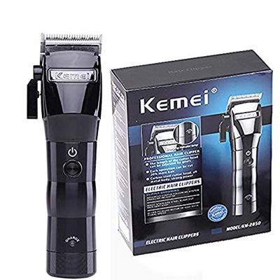 KEMEI Elettrico Potente Cordless Styling Strumenti di Capelli Clipper Trimmer Tagliatrice Taglio di Capelli Taglio di Capelli Potente Ricaricabile Pro