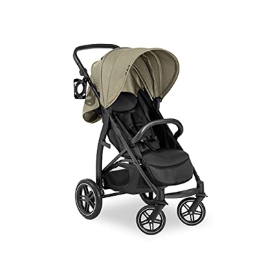 Hauck 148983, Passeggino Rapid 4D / 25 kg Portata/Chiusura Veloce Compatta/Cappotte UPF 50 + / Ruote di Gomma/Porta Bevande/Altezza Regolabile/Posizio