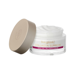 Collagen Supreme - Crema facial - antiarrugas elastizante efecto piel nueva - con Colla-Gain a base de flor de Granada y aceite de Avellano (50 ml) - características