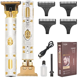 Tagliacapelli Uomo Professionale Rasoio Trimmer 0mm Precisione Impermeabile e Portatile Macchinetta Elettrica per Capelli Barba con 4 Pettini e Ricari características