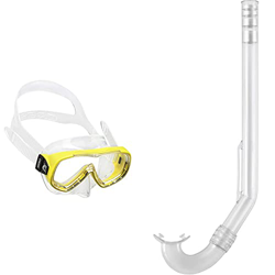 Cressi Pimetta, Occhialini da Sub Bambini 3-7 Anni & Minigringo, Snorkel Unisex – Bambino, Trasparente en oferta
