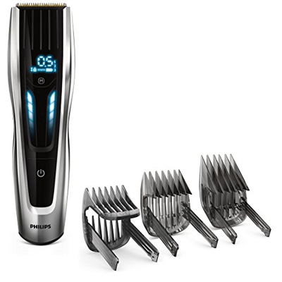 Philips HC9450/13 Series 9000 - Tagliacapelli con pettine motorizzato regolabile