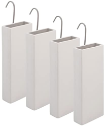 Umidificatore per termosifoni, set con ganci – in ceramica – beige opaco – evaporatore – Neutro en oferta