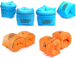 Braccioli Nuoto, Bracciali Gonfiabili da Nuoto, Arm Bands, Braccioli per Piscina, 4 paia en oferta