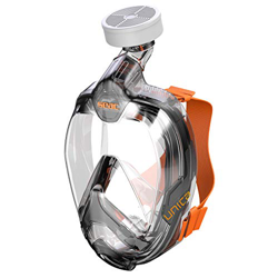 SEAC Unica MED, Dispositivo di Protezione Individuale per Le Vie Respiratorie e Gli Occhi, con Filtro P3 Intercambiabile, Nero, L/XL en oferta