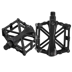 Pedali per Bici da Strada, Pedale della Bicicletta della Bicicletta per Pedale di Mountain Bike Ultra-Leggero Durevole in Lega di Alluminio Antiscivol en oferta