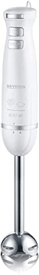 Severin SM 3795 Frullatore ad Immersione 600 W, Bianco/Argento