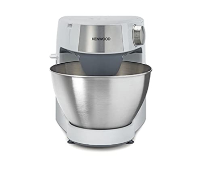 Kenwood Küchengeräte Prospero+ KHC29.A0WH - Robot da cucina, 4,3 l, ciotola in acciaio INOX, 1000 Watt, set da 3 pezzi, colore: Bianco