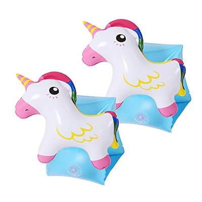 CYJZHEU 2set arm bands,Inflatable Unicorn Arm Bands Swimming Aid Boat Children Inflatable Sleeves Swim Circle Armbands Pool Toy for Kids Toddlers Infa