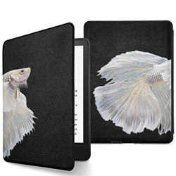 Ebook Paperwhite 11 generazione compatibile con Kindle Paperwhite 6,8" 11 generazione Blu Siamese Fighter Ebook Cover con Auto Sleep/Wake en oferta