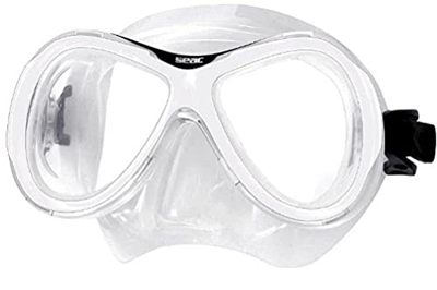 Seac Capri Md Maschera in Silicone, Bianco