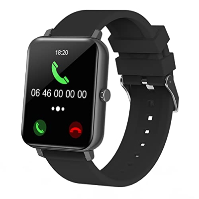 SmartWatch con chiamate Bluetooth,Orologio Fitness Tracker Uomo Donna 1,69''Touch Schermo,Sonno Cardiofrequenzimetro, Sportivo Activity Tracker Contap
