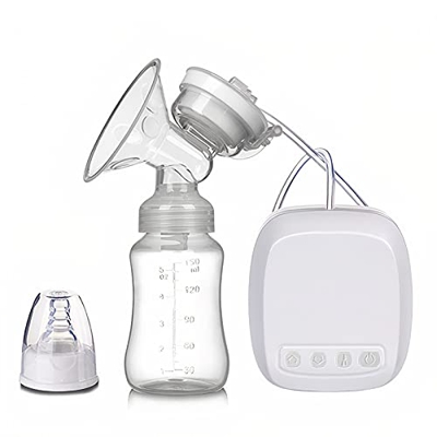 Kidoo – Tiralatte elettrico per una rimozione facile, veloce e confortevole, anti-reflusso, include biberon, portatile, silenzioso, ricaricabile USB (
