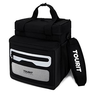 TOURIT Borsa termica 40-Can isolata Soft Cooler grande borsa termica pieghevole 33L Borsa termica portatile per picnic, spiaggia, viaggio