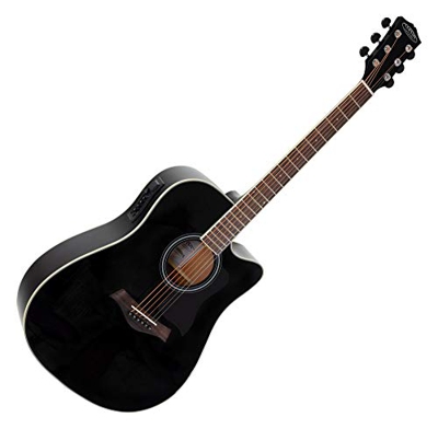 Classic Cantabile WS-20 BK chitarra folk nera