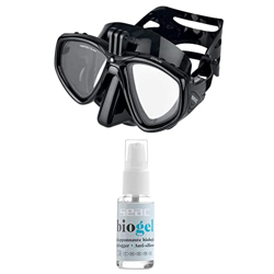 SEAC One PRO Maschera da Subacquea con Attacco Action Cam + Biogel Anti appannante precio