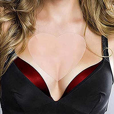 PHCOMRICH 2PACKS coppette assorbilatte antirughe, coppette assorbilatte mediche al 100% per la prevenzione e l'eliminazione delle rughe del seno coppe