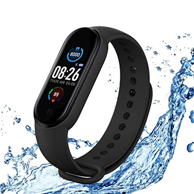 Smartwatch, Fitness Tracker Smart band Impermeabile Schermo Colorato Orologio Smart Con Cardio Pedometro Notifiche Di Allarme Del Sonno Per Donna Uomo