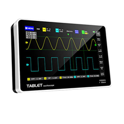 Oscilloscopio digitale 1013D con 2 canali LCD Touch Screen Black Host Sostituzione della frequenza di campionamento per gli accessori del settore Fnir características
