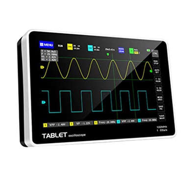 Oscilloscopio digitale 1013D con 2 canali LCD Touch Screen Black Host Sostituzione della frequenza di campionamento per gli accessori del settore Fnir