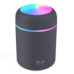 WolinTek umidificatore mini umidificatore per auto,Mini umidificatore da scrivania per Auto, Ufficio, Camera da Letto, ECC.Umidificatori Portatili,Spe en oferta