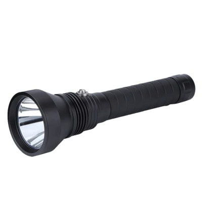 Gaeirt Torcia Subacquea, Punto Luminoso Uniforme a Bassa Perdita Resistente all'ossidazione Ricarica USB Luce Subacquea a Lungo Raggio Elegante Portat