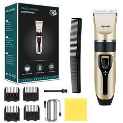 Tagliacapelli per uomo Kit per tagliare i capelli Trimmer per barba elettrico ricaricabile Rasoio per barba senza fili per cani da compagnia Baby Kids características