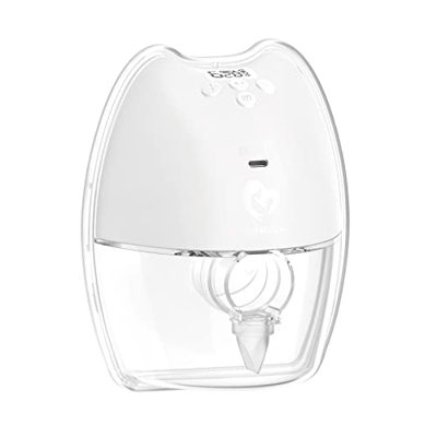 Bellababy Tiralatte Elettrico Indossabile, Silenzioso e Indolore, Lunga Durata della Batteria, 4 Modalità e 9 Livelli di Aspirazione, Facile da Montar