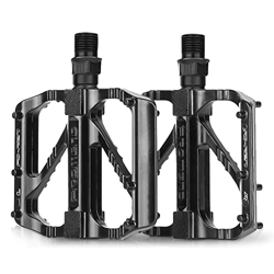 Pedali Per Bici, Bicicletta Pedale Antiscivolo,Pedale Della Biciclett Da Strada，Pedali In Lega Di Alluminio Per Bici Da 9/16", 1 Paio (Nero) en oferta