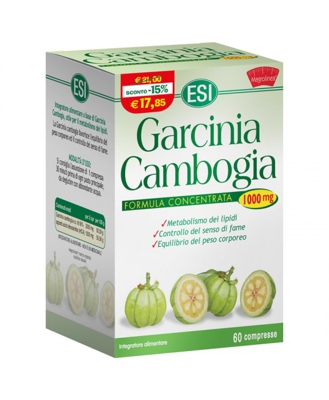 Garcinia Cambogia 1000mg Integratore Alimentare 60 Compresse