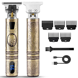 VUENICEE Tagliacapelli Uomo Professionale Tagliatrice Capelli e 4 Pettini Elettrica Trimmer con Display a LED USB Ricaricabile Portatile Rasoio Elettr precio
