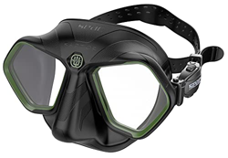Seac Raptor, maschera Low Volume per Apnea e Pesca Subacquea, in silicone di alta qualità precio